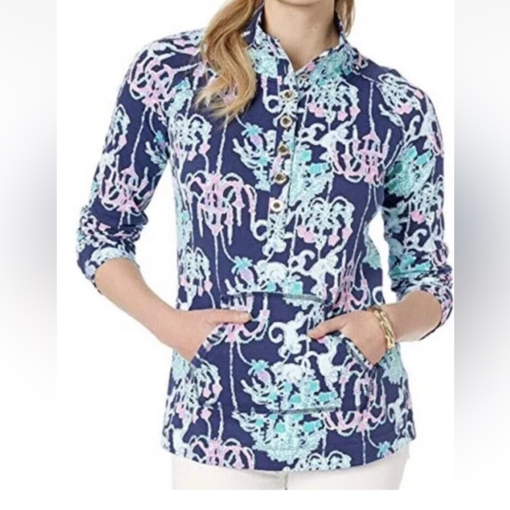 Monkey Trouble Lilly Pulitzer popover